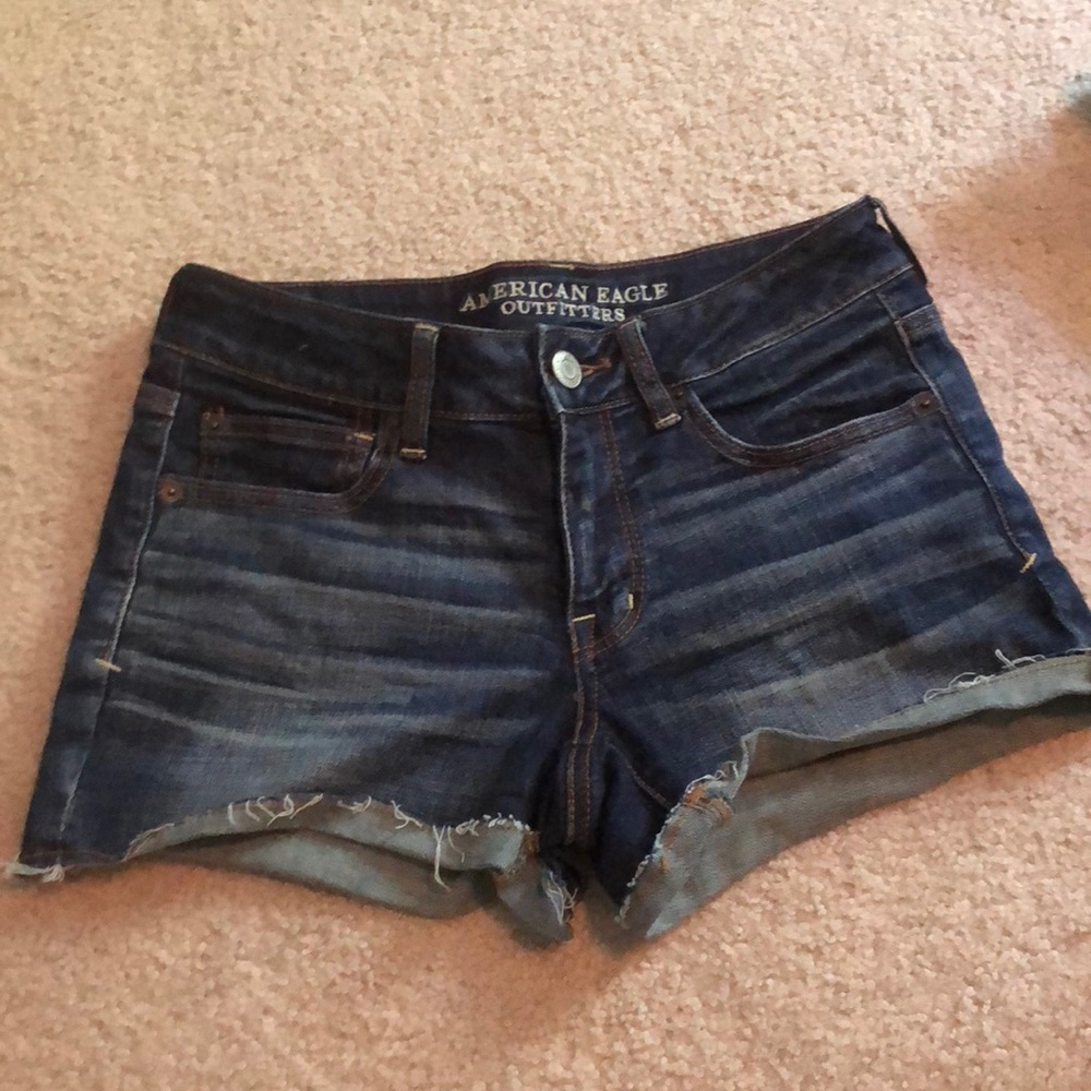 American eagle jean shorts